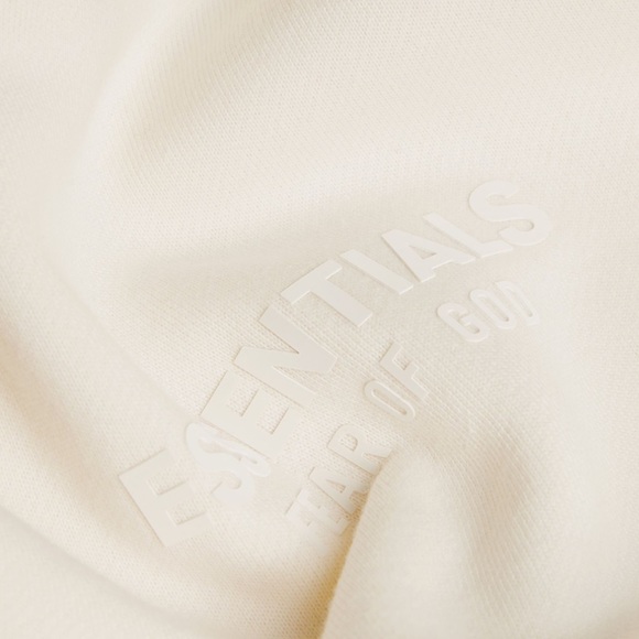 Fear Of God Essentials Cloud Dancer Crew Neck Sweatshirt Men’s L NWT - Picture 2 of 9